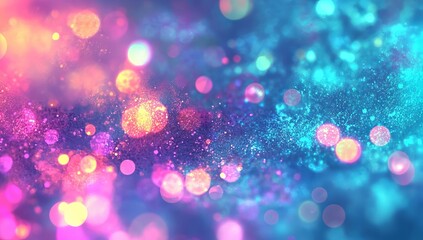 Poster - A 3D render serves as an abstract background, featuring beautiful rainbow waves, suitable for use in digital wallpapers, posters, and covers