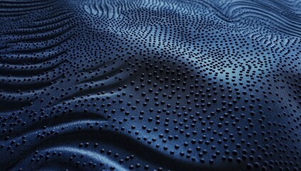 Poster - This modern abstract background boasts bright navy blue hues and diagonal lines, making it perfect for a 3D business presentation cover or a banner advertising a sale event night party