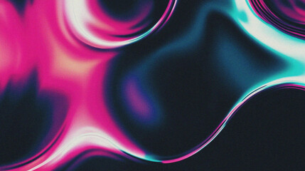 Wall Mural - Colorful abstract gradient background for web design. Abstract shape, grainy background, noise texture futuristic poster, header cover wallpaper.