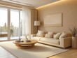 © Maryogi - Modern living room featuring furniture and a patio door