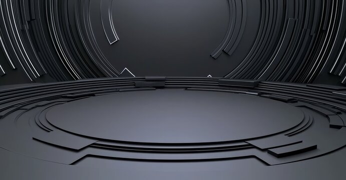 A graphic background featuring abstract technology with space for text