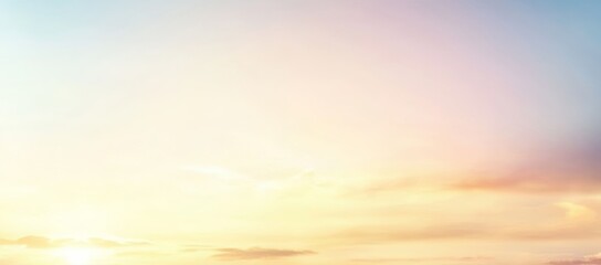a celestial concept background banner features a gorgeous heavenly ethereal cloud scape filled with 