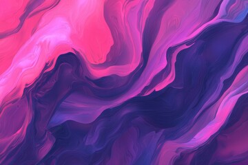 Poster - a blurred abstract background with modern pastel colors and a holographic effect in an 80s style, co