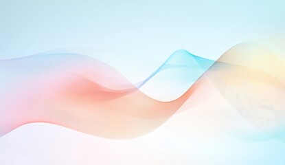 Poster - the background of this stock illustration is characterized by its rainbow shine and colored pastel f