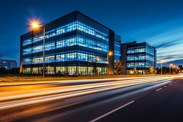 Poster - energy efficient buildings, smart buildings that automatically