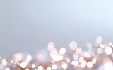 Wall Mural - png background with bokeh light effect