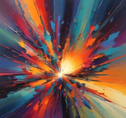 Poster - Illustration of abstract world.