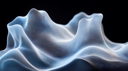 Abstract digital wave pattern (3)