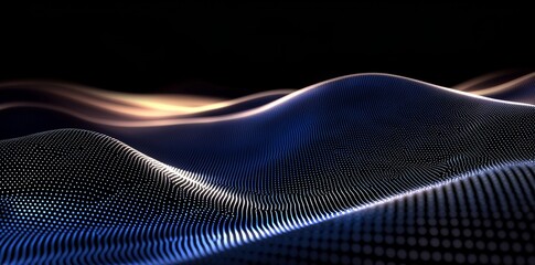 Poster - This eye-catching design conveys a feeling of modernity and high-tech sectors