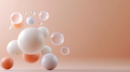 Poster - abstract background 3d wallpaper 
