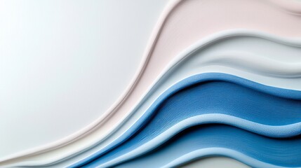 Poster - Abstract technology background with a blue geometric circular shape, showcasing futuristic digital design and high-tech pattern