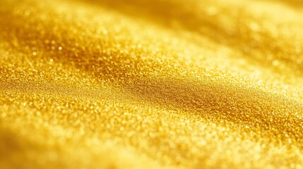 Poster - Shimmering Particles of Gold Creating a Textured Surface in Soft Light