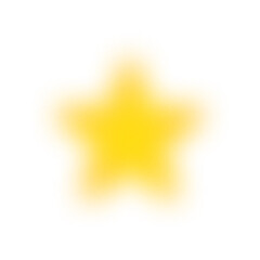 Wall Mural - blurred yellow star element
