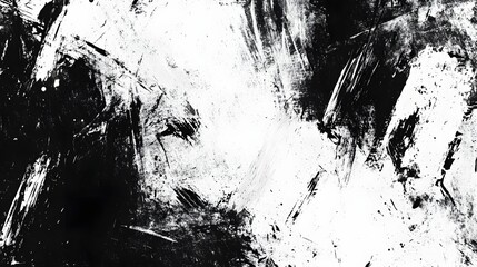 Fototapete - Captivating Abstract Monochrome Textured Artwork with Dramatic Atmospheric Tones