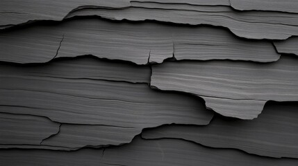 Poster - capture close-up of weathered monochrome surface showcasing its intricate textures and patterns