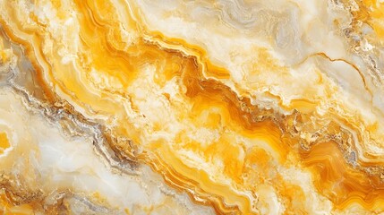 Poster - Elegant and luxurious marble like texture with swirling golden patterns creating a high end premium and sophisticated background for various design applications