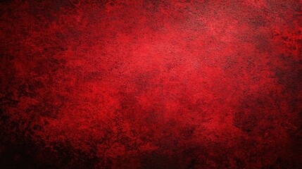 Poster - Grainy red frosted glass texture creates an abstract ambiance.