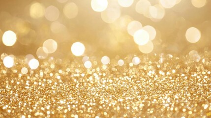 Poster - gold foil texture, smooth flat golden leaf, shimmering light, elegant, sparkly background