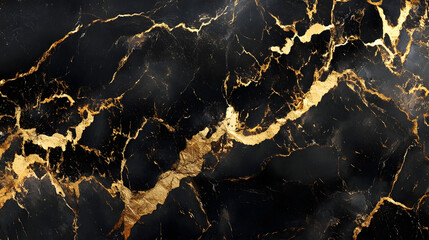 Poster - Luxurious golden marble texture with dramatic abstract pattern  High end elegant and sophisticated background for premium exclusive and fashionable design concepts  Decorative ornate