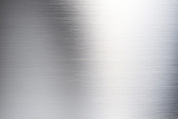 Wall Mural - shiny brushed stainless steel surface showcasing texture and elegance.
