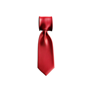 realistic red tie png