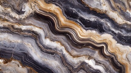 Poster - Stunning Layered Rock Formations Displaying Earth s Natural Beauty and Geological Diversity  Intricate Patterns and Textures Showcase the Mesmerizing Complexity of the Planet s Geologic Processes