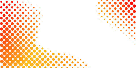Aufkleber - vector background design with halftone effect. abstract gradient round dots.