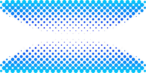 Aufkleber - vector background design with halftone effect. abstract gradient round dots.