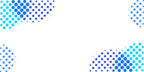 Aufkleber - vector background design with halftone effect. abstract gradient round dots.