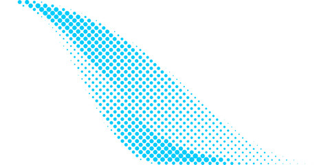 Aufkleber - background vector design with halftone effect. abstract gradient round dots.