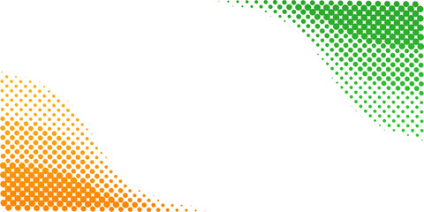 Aufkleber - background vector design with halftone effect. abstract gradient round dots.