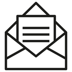 Poster - email marketing vector icon