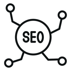 Poster - seo vector icon