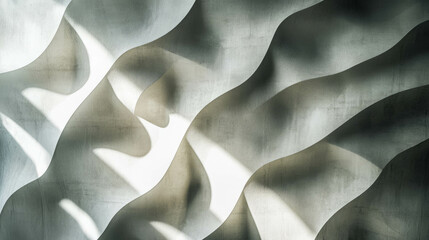 Poster - Abstract textured wall with varied light and shadow patterns for artistic design