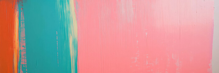 Poster - Vibrant texture of densely packed vertical ribs on painted surface