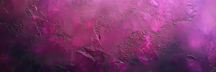 Poster - Iridescent magenta and pink purple wall texture abstract background