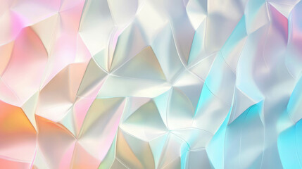 Poster - iridescent white wall texture with subtle colors for modern design