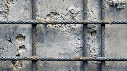 Poster - Metal reinforced limestone texture for industrial design and architecture projects