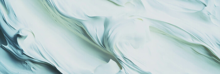 Poster - Elegant texture of pale paint with soft blending brushwork for artistic background design