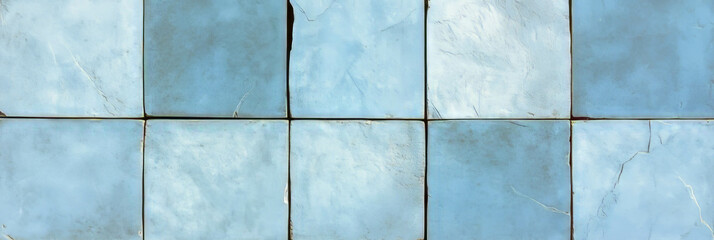 Poster - Rustic square grid texture on stone wall for architectural backgrounds