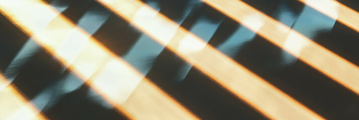 Poster - Bright stripes with glossy light for creative design and background