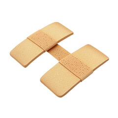 adhesive bandage on white background
