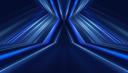 Wall Mural - abstract neon background. sound wave design element.