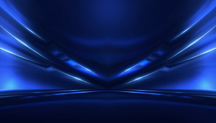 Wall Mural - abstract neon background. sound wave design element.