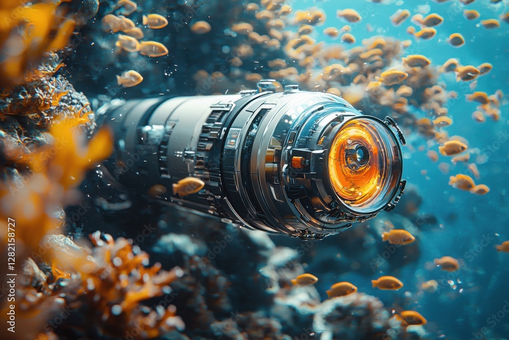 Exploration of underwater ecosystems using advanced robotic technology ...