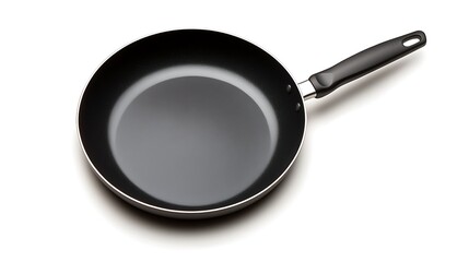 Black Cooking Pan Kitchen Utensil for Food Preparation and Culinary Dishes in Home or Restaurant Appliance
