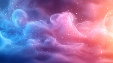 Poster - a modern gradient background in soft pastel tones, symbolizing tranquility, calmness, and gentle tra