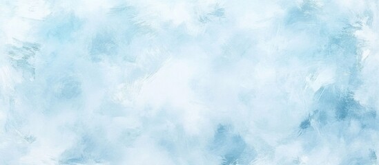 abstract cerulean blue watercolor wash texture background wallpaper. copy space, cold ice color art,
