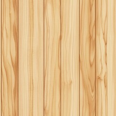 Wall Mural - Seamless texture of freshly cut maple wood, warm honey-toned hues with smooth grain