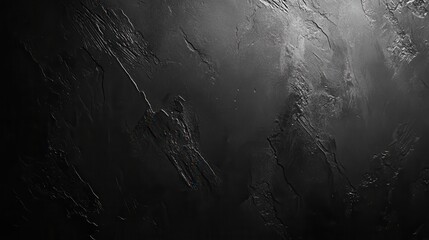 Aufkleber - Dark Grey and Black Abstract Grunge Texture Background